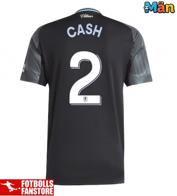 Aston Villa Matty Cash #2 Bortatröja 2025-26 Kortärmad